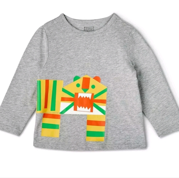 Christian Robinson Other - Christian Robinson Toddler Tiger Print Long Sleeve T-Shirt